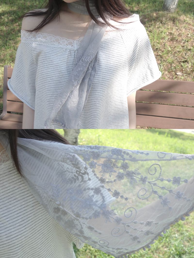 ZELENA（ゼレナ）の「アイリス スカーフ（ファッション小物）」