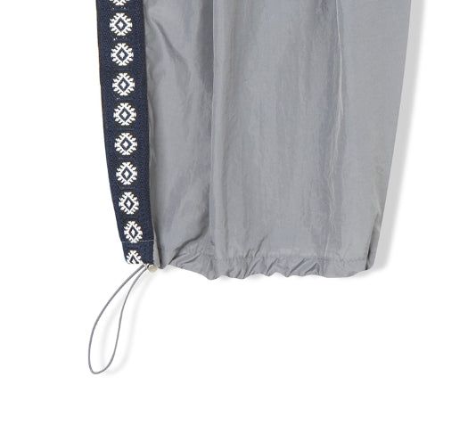 Route Track Color Matching Wide Pants