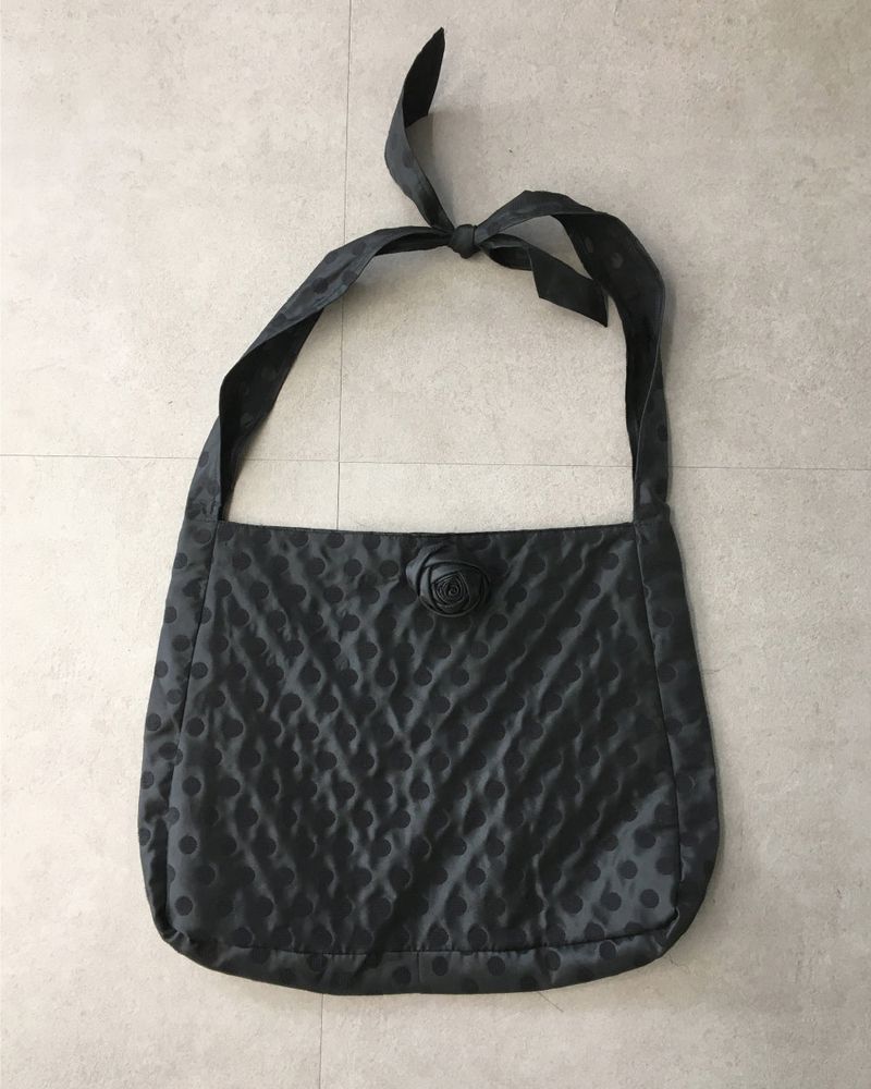 Corsage Dot Shoulder Bag (2color)
