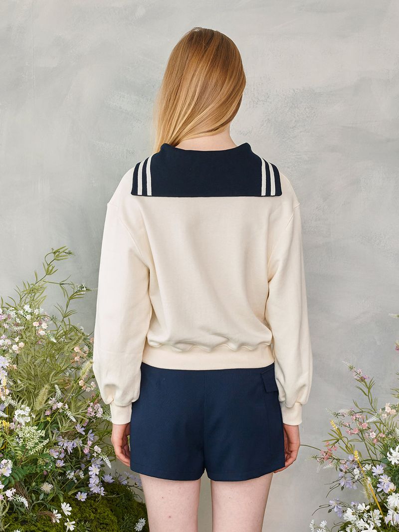 Figureskate Half Zip-up Sweatshirt