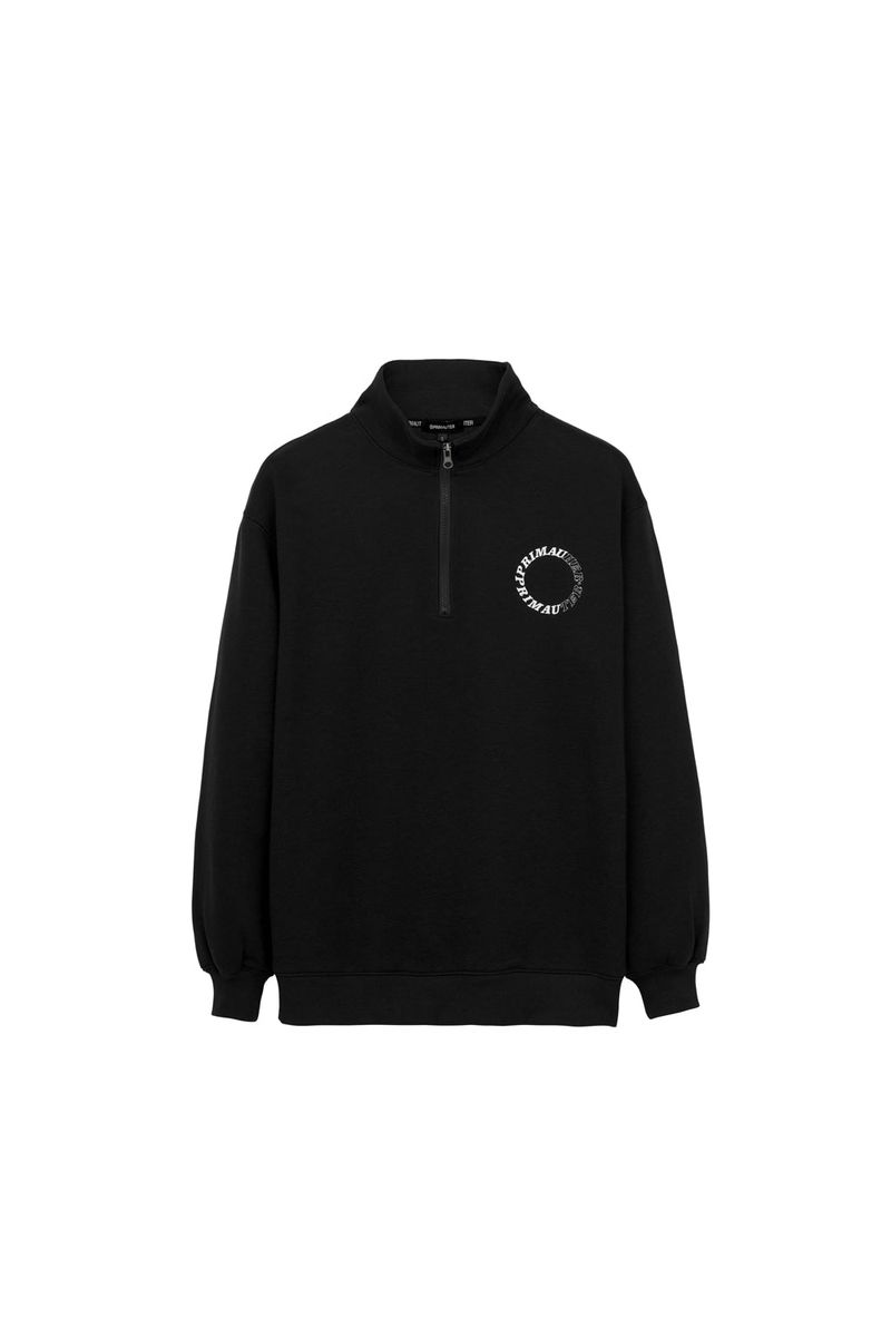 Round Hurter Crewneck Half Zip-Up