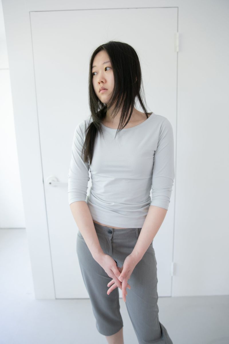 gray capri sleeve top(3colors)