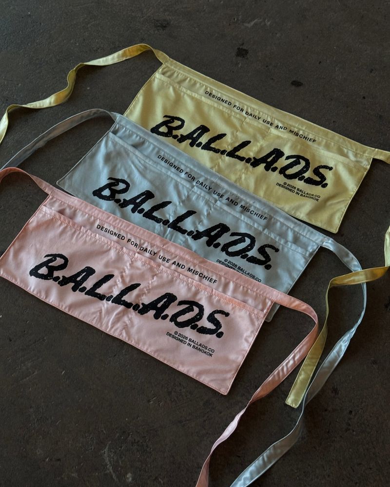 BALLADS SATIN TOOL APRON 