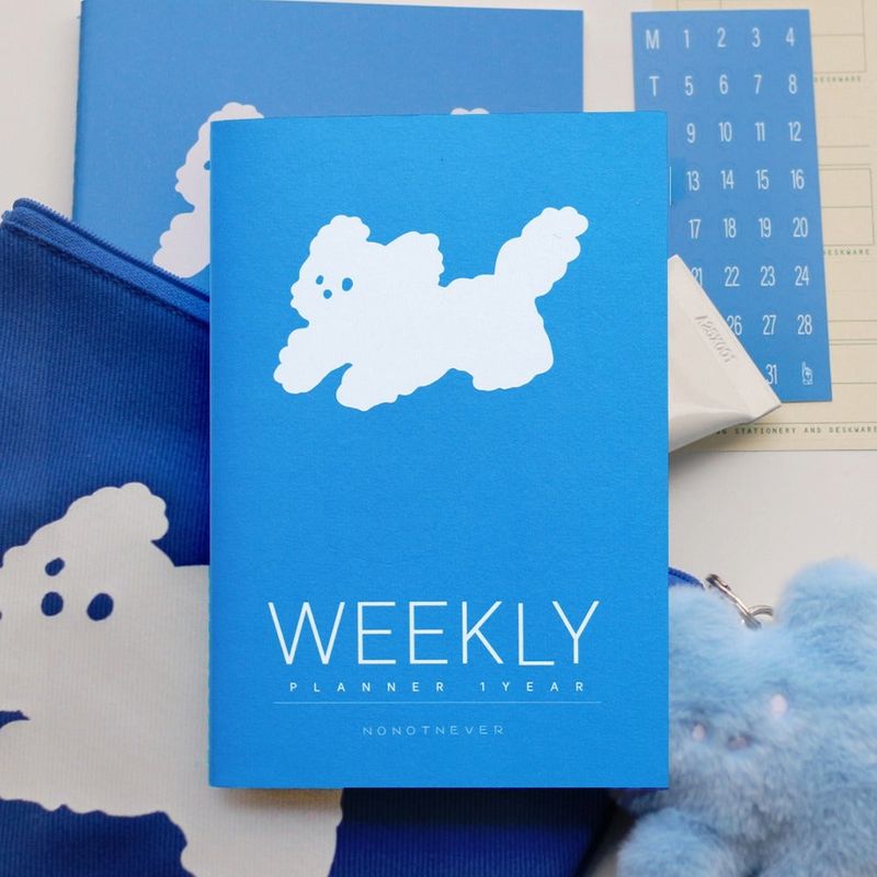 note Dog Weekly Planner