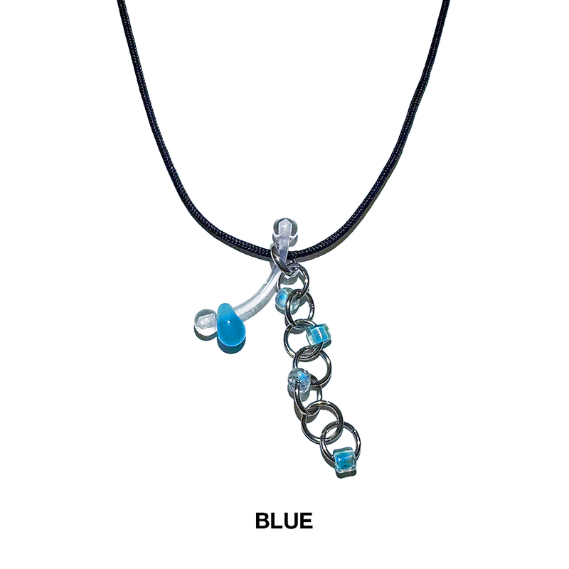 Pierced beads choker (4color)