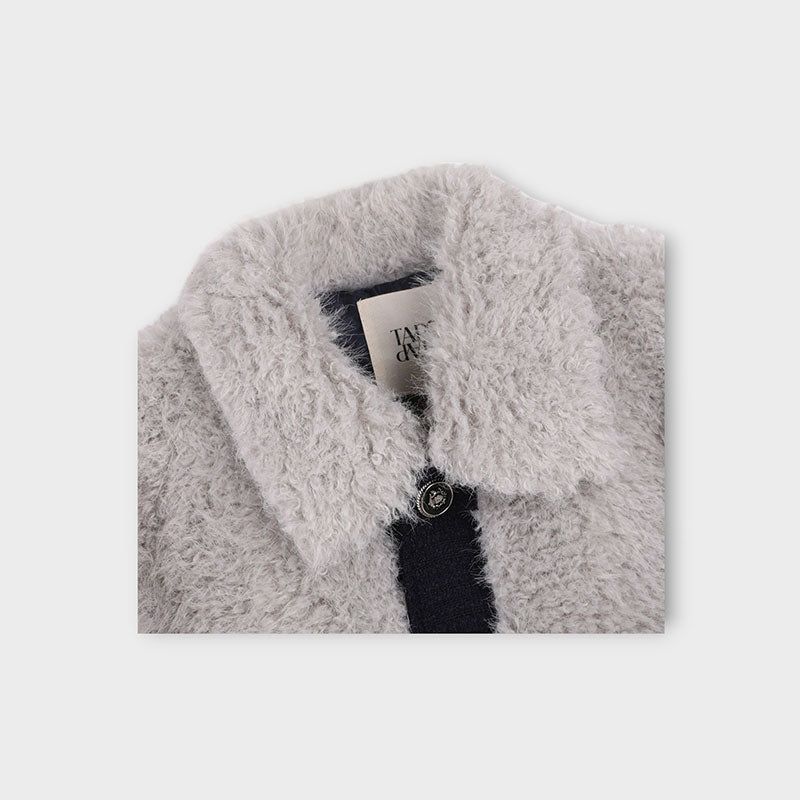 3 TAP Schnauzer Fur Tweed Jacket (2color)