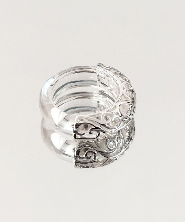 Oriental Wind Bold Ring