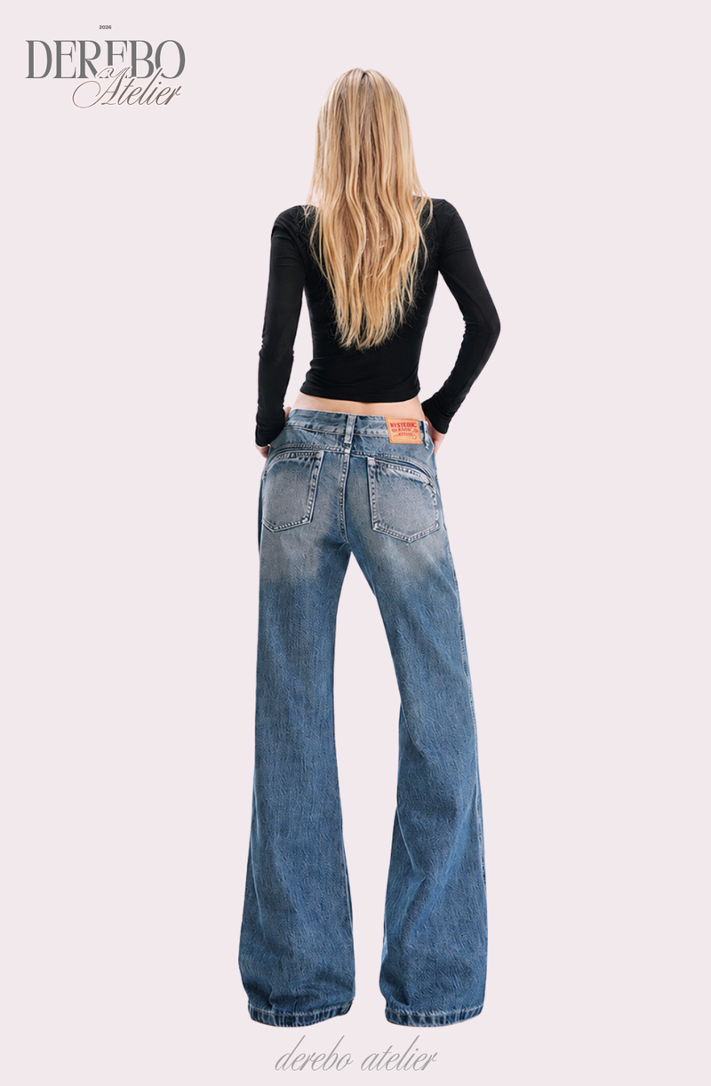 Days Light blue long fit denim pants