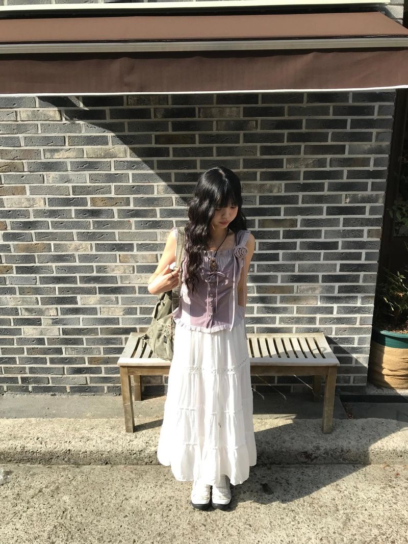  eon vintage long skirt 