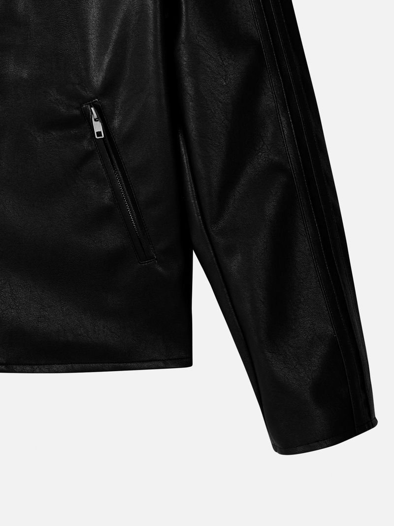 Star Stud Leather Jacket (2color)