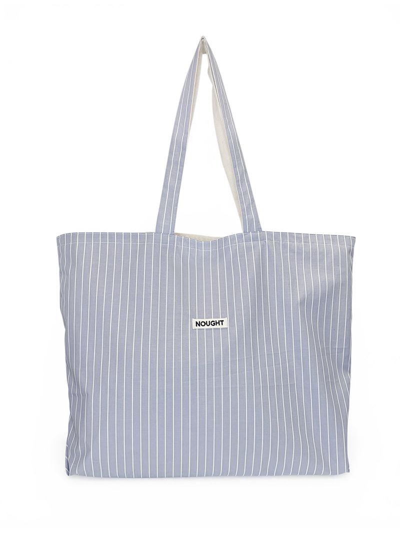 Emb Logo Cotton Day Bag / ST Grey
