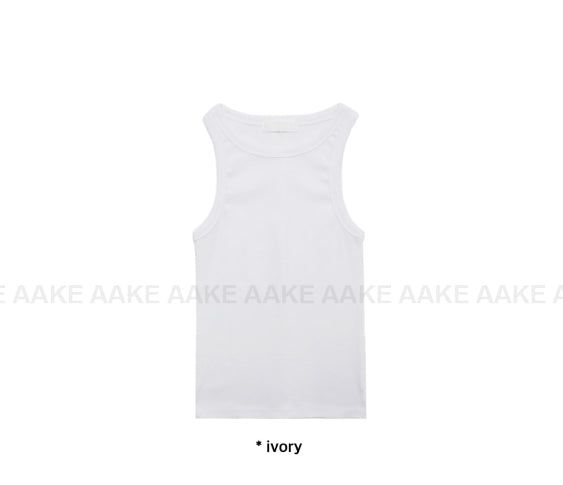 ESSENTIAL RIB SLEEVELESS