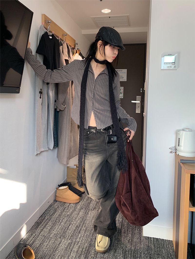 BIAS WIDE JEANS (2C)
