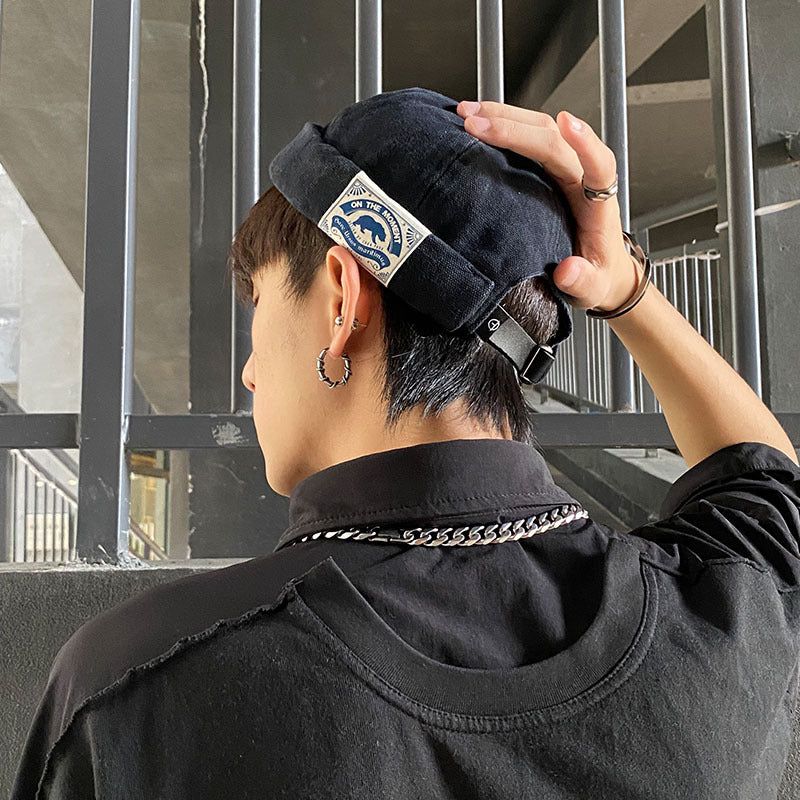 On the Moment Original Denim Watch Cap C4 BLACK