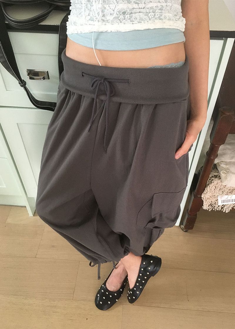FOLDING CARGO BERMUDA PANTS (2color)