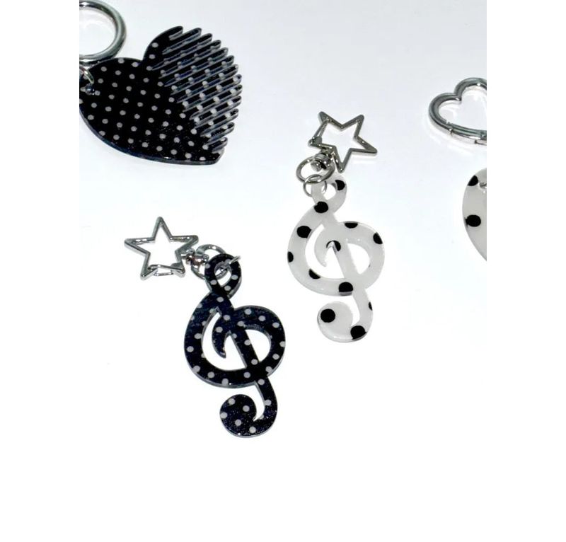 ♫ play note keyring ♫ (6color)