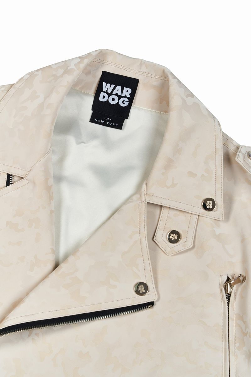 Faux Leather Biker Jacket