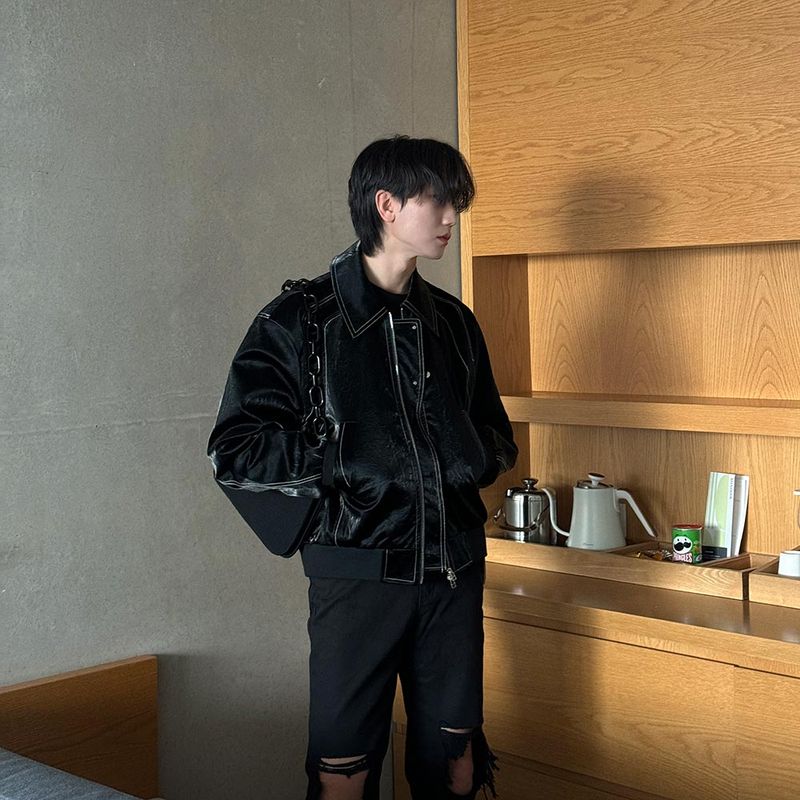 ASCLO High Stitch Collar Jacket (2color)