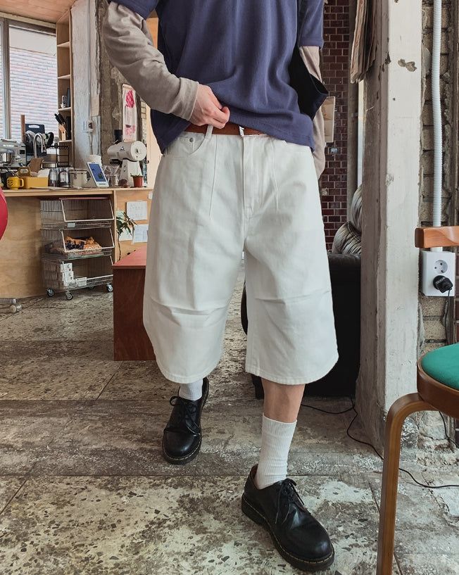 2PLAN（ツープラン）の「Lowd Adjust Wide Denim Bermuda Pants（Pants）」