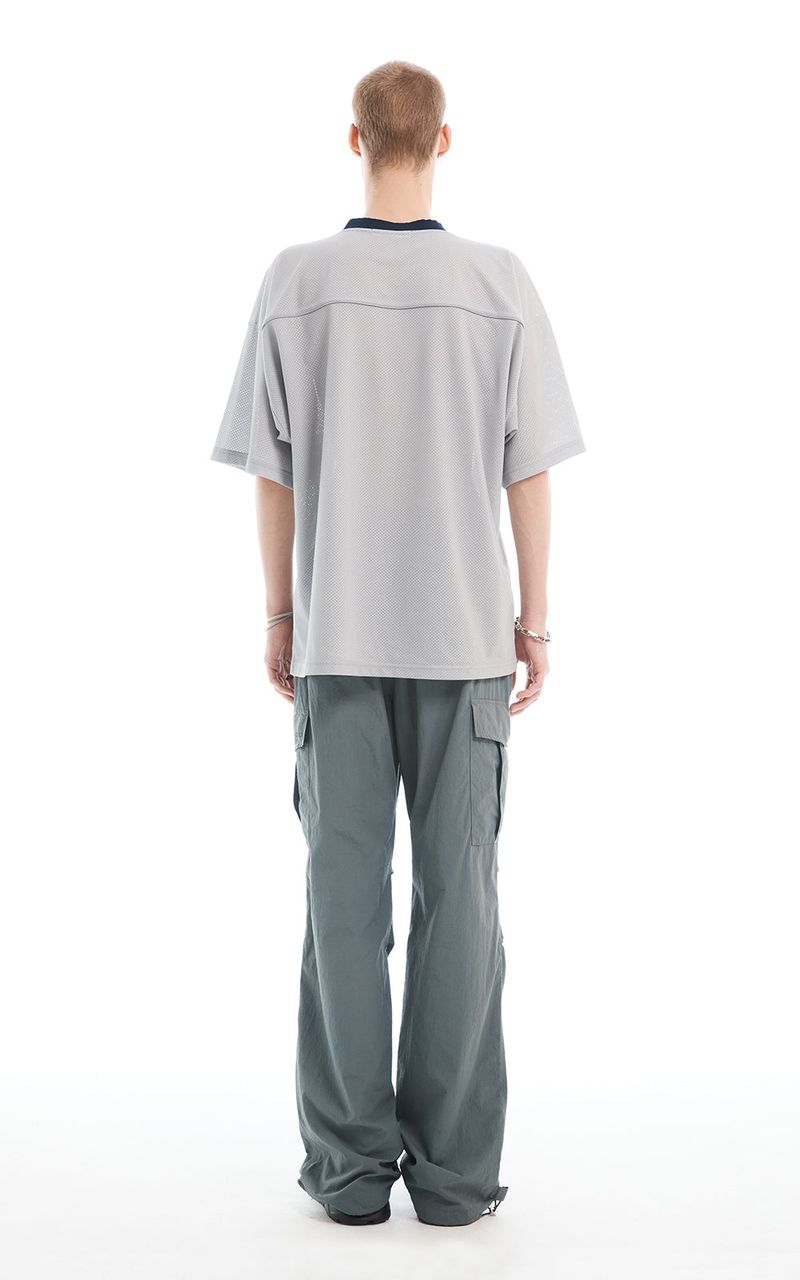 MESH JERSEY T-SHIRT_GRAY