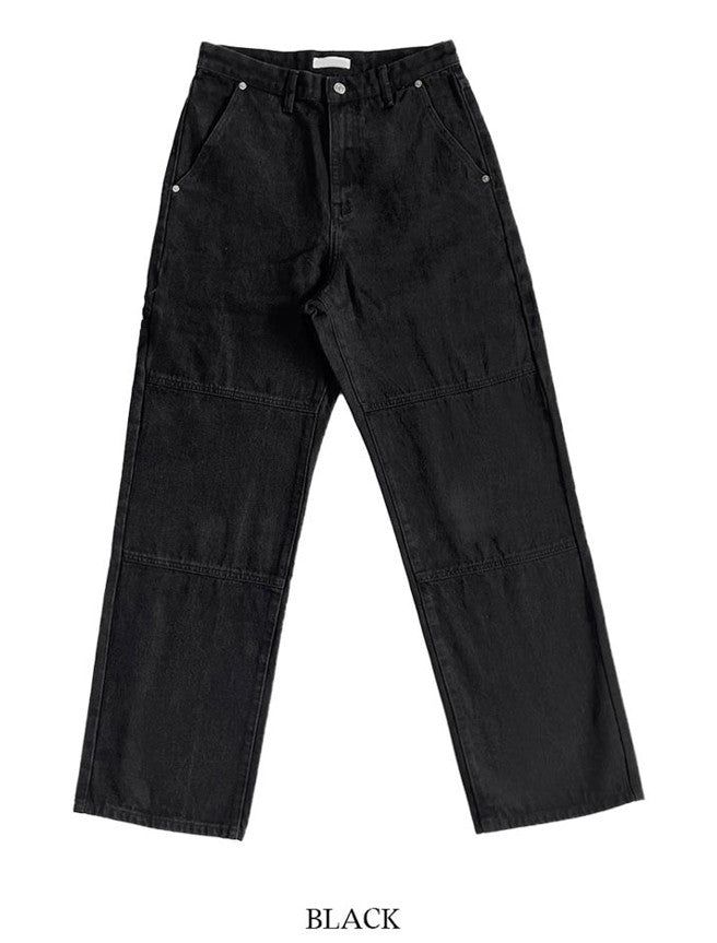 No.0819 horse patch denim PT (3color)