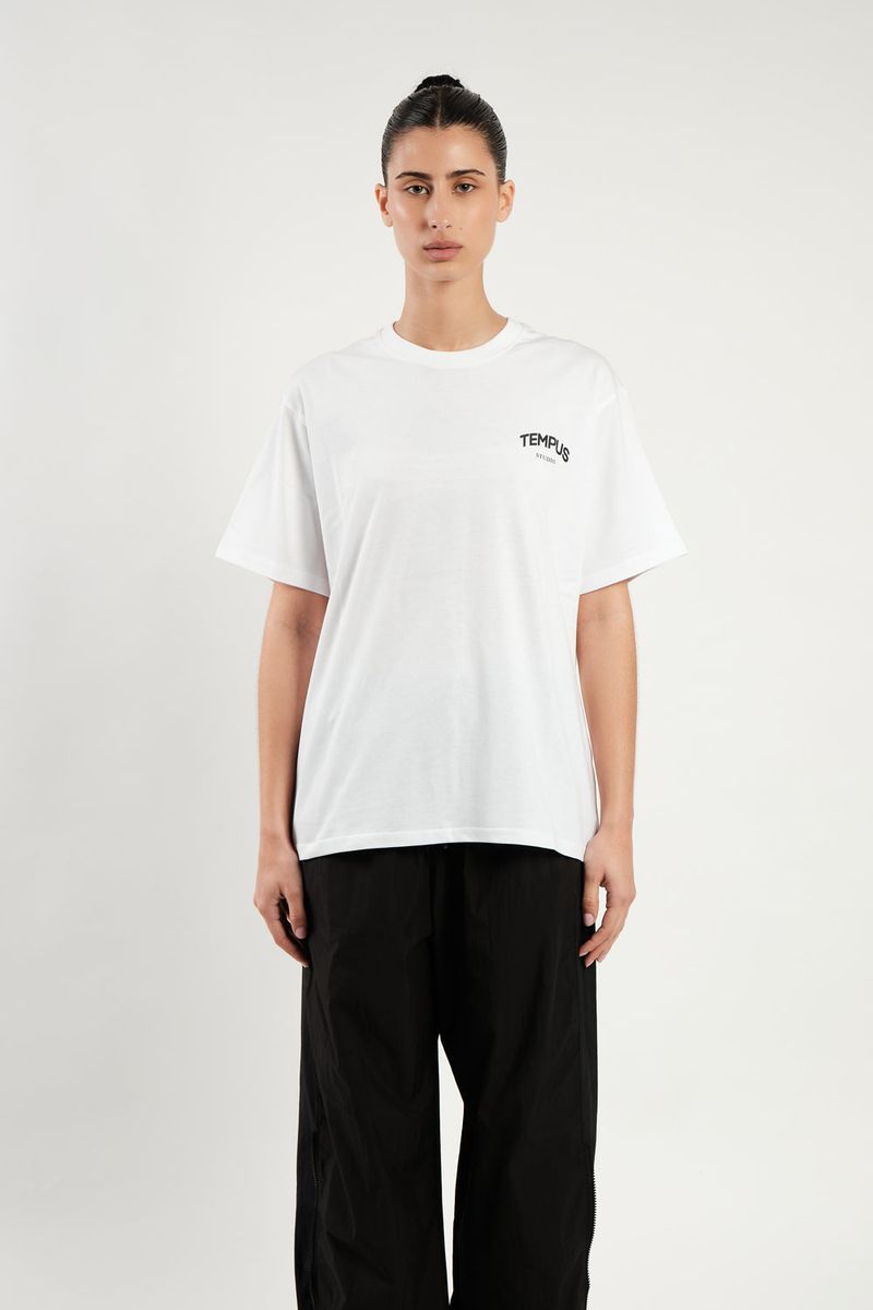 TEMPUS アーチロゴTシャツ (WHITE)
