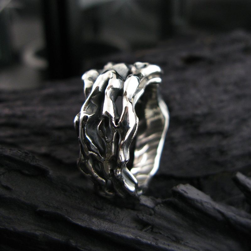 Liberty-G1 silver ring