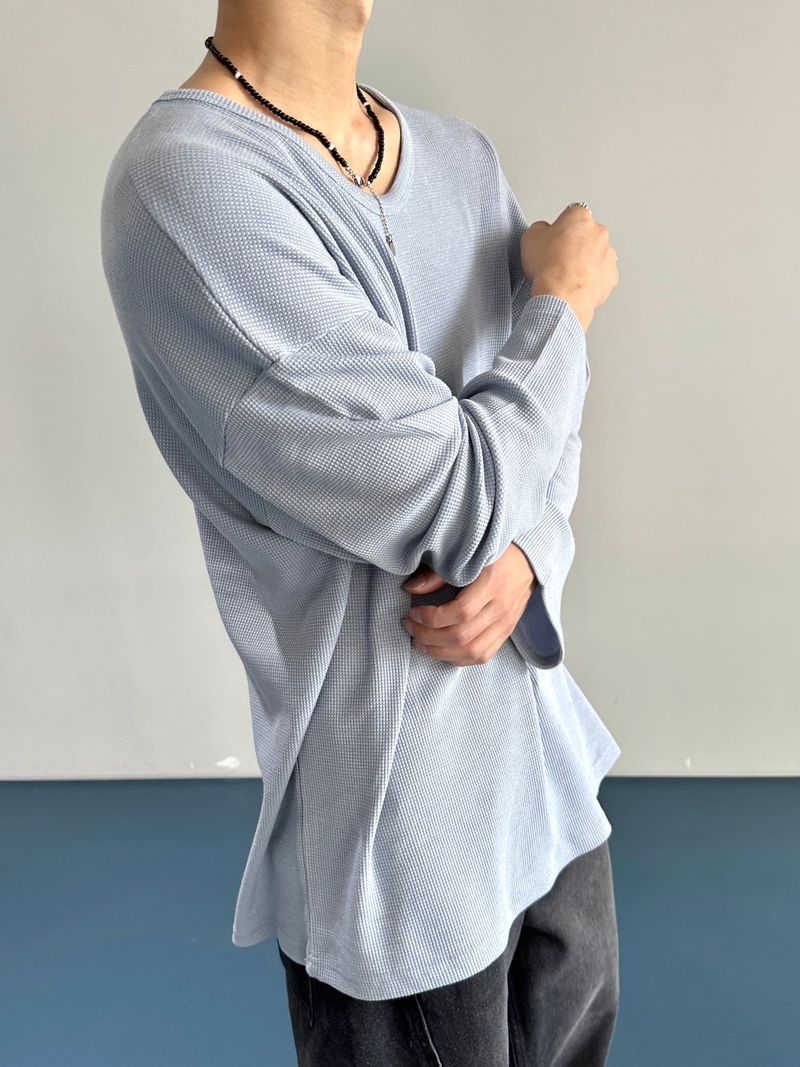 Module Basic Waffle Uniqlo Long Sleeve 4C
