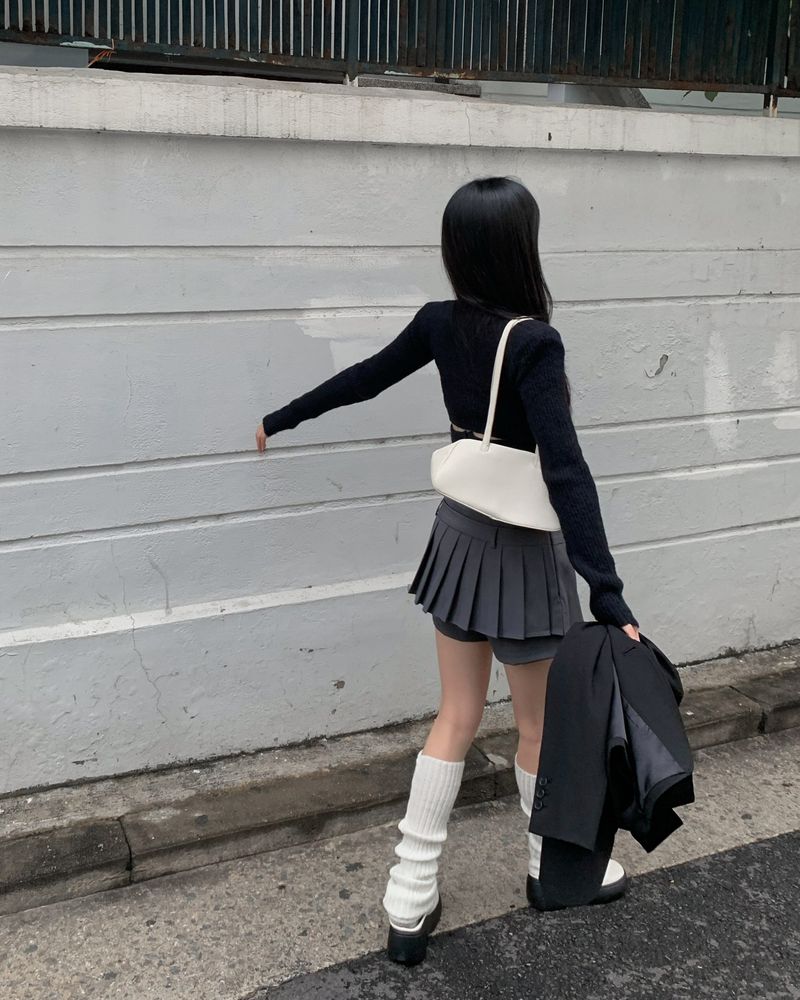 (Unisex) Button over jacket