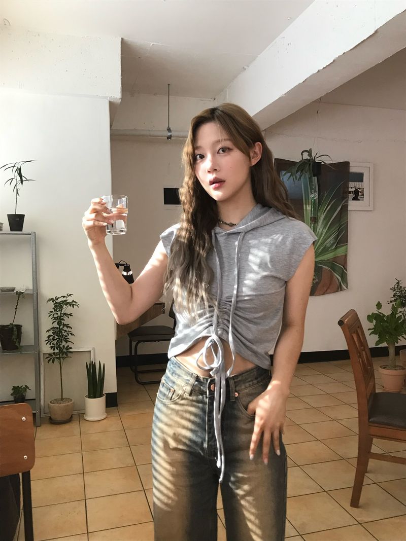 Arco iris（アルコイリス）の「Youth hood vest（Tops）」