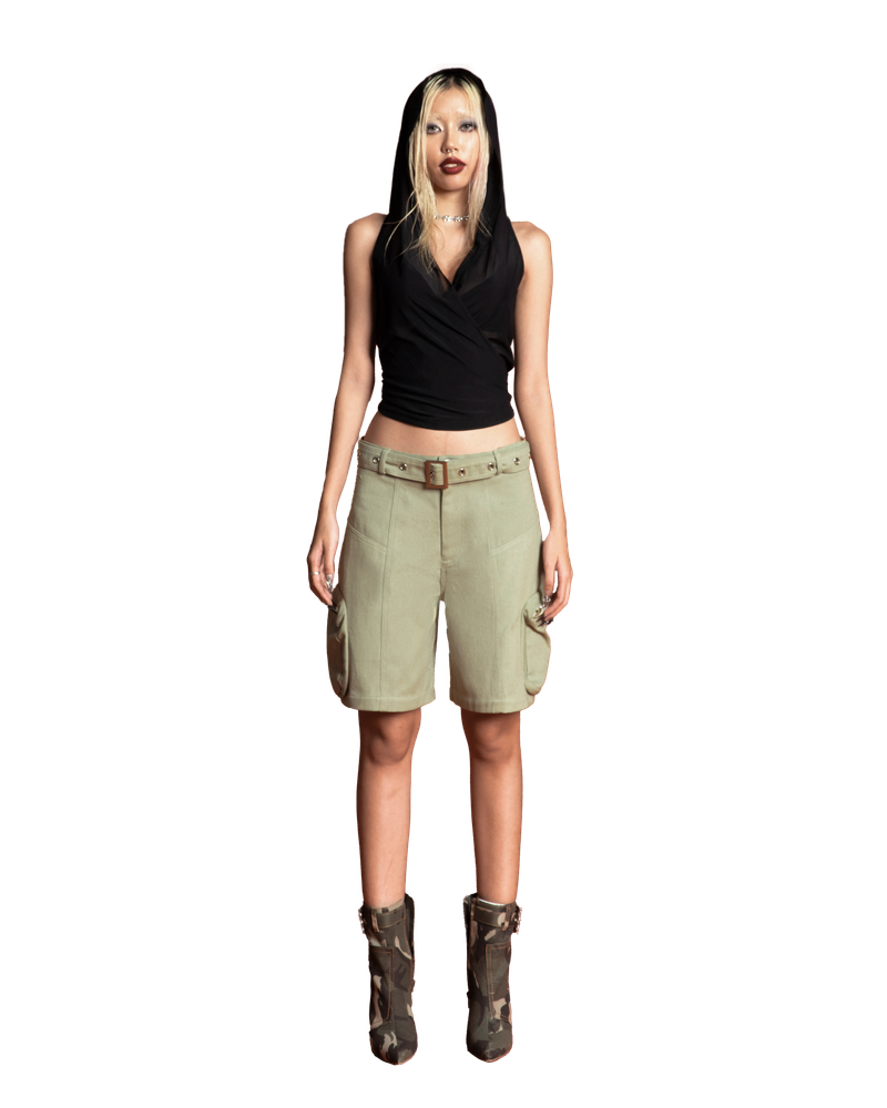 TATICHU（タティチュ）の「Puzzle Belted Jorts Pant（Pants）」