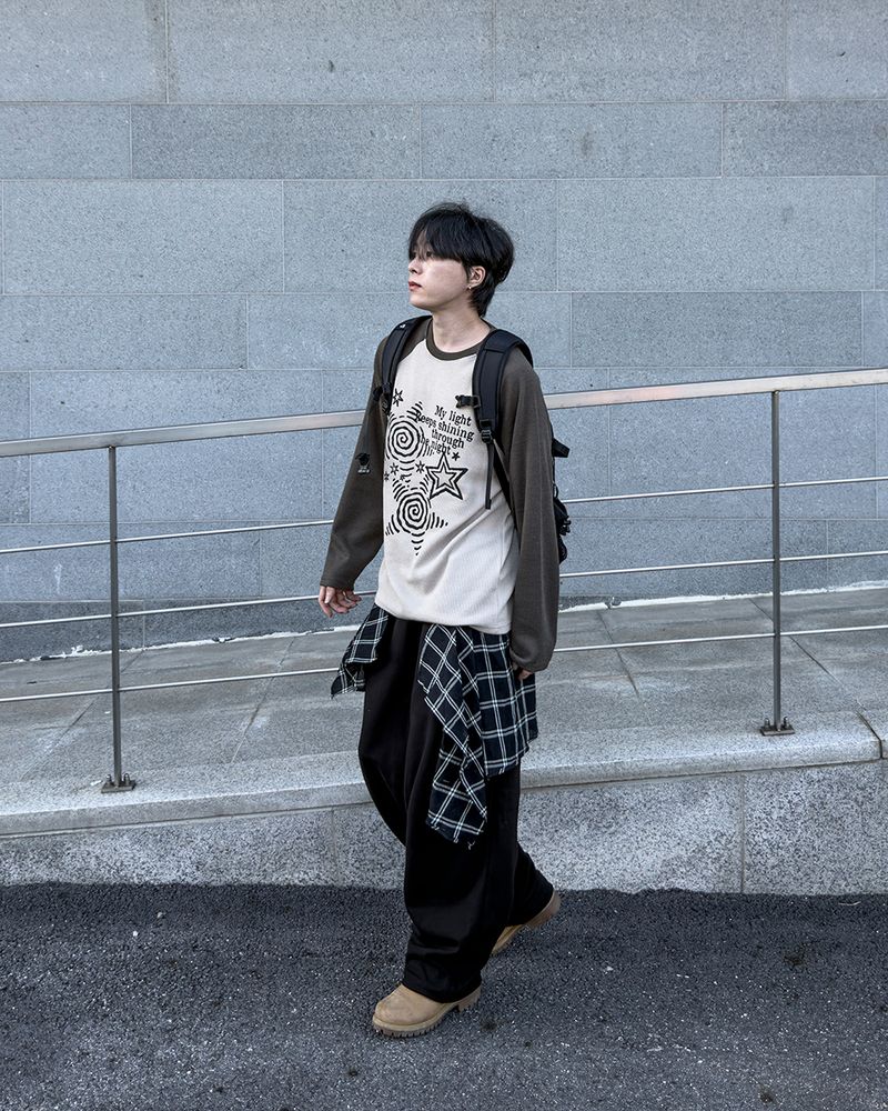 Hayden Shirt Layered Sweatpants