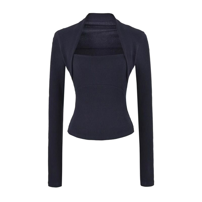 Nieve Sculpted Neckline Knit