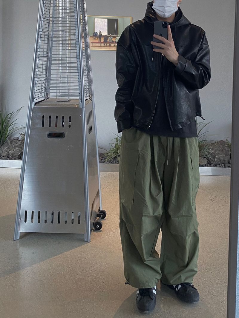 Spring Cargo Balloon Pants 3C