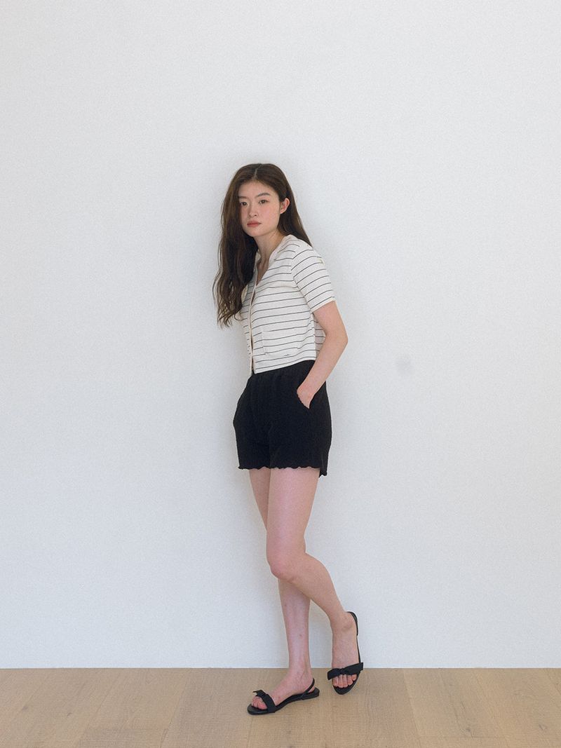 Summer Wave Shorts - Black