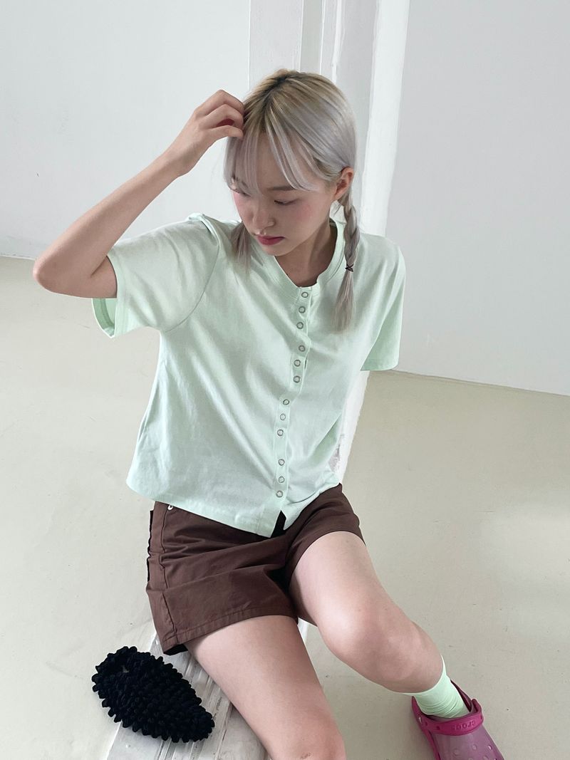Colorful cotton short pants