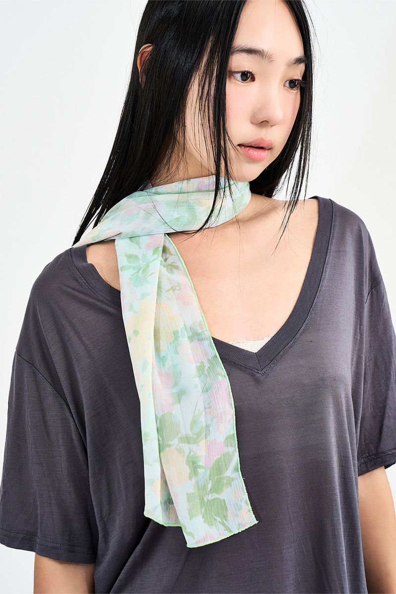 Bloom Chiffon Scarf