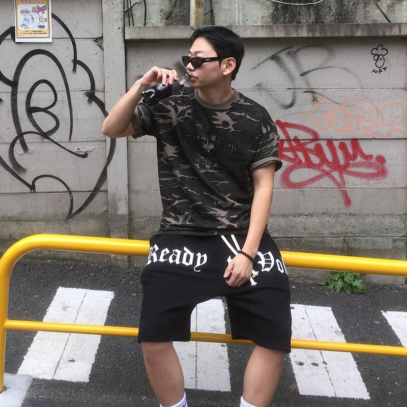 Camo Short-sleeved T-shirt