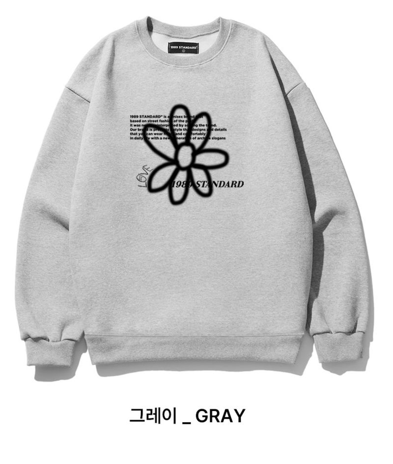 BW FLOWER Sweatshirt (STMSTD-0034)