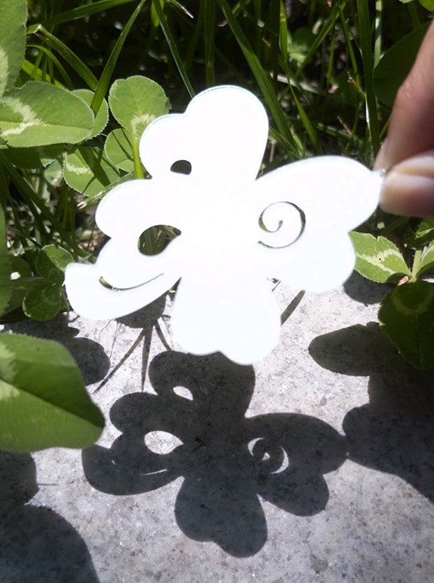 ✧Forever lucky clover keyring✧