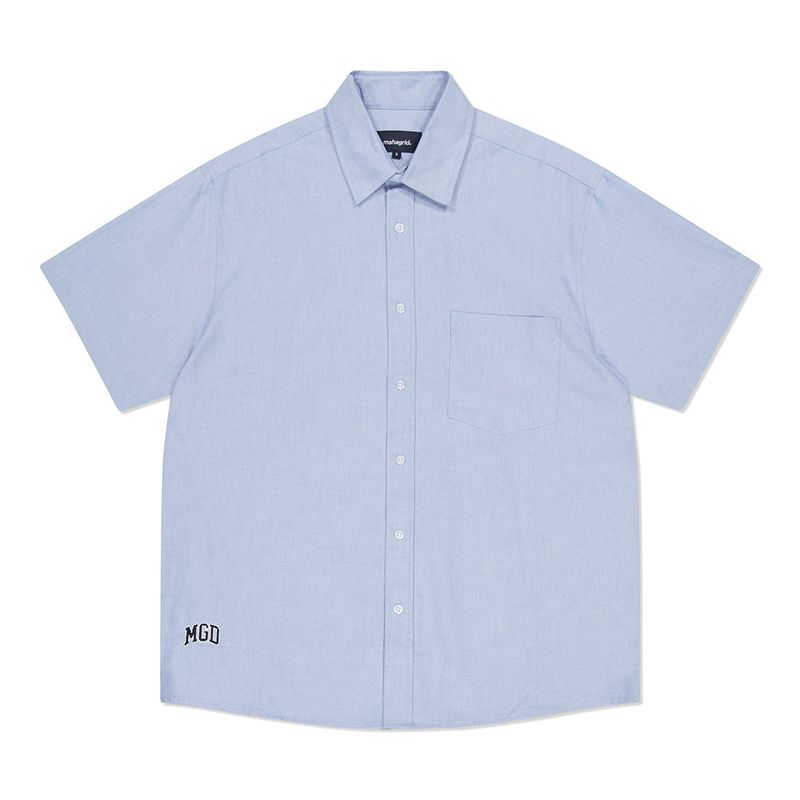 mahagrid(マハグリッド)の「MGD OXFORD HALF SLEEVE SHIRTS(Tops)」