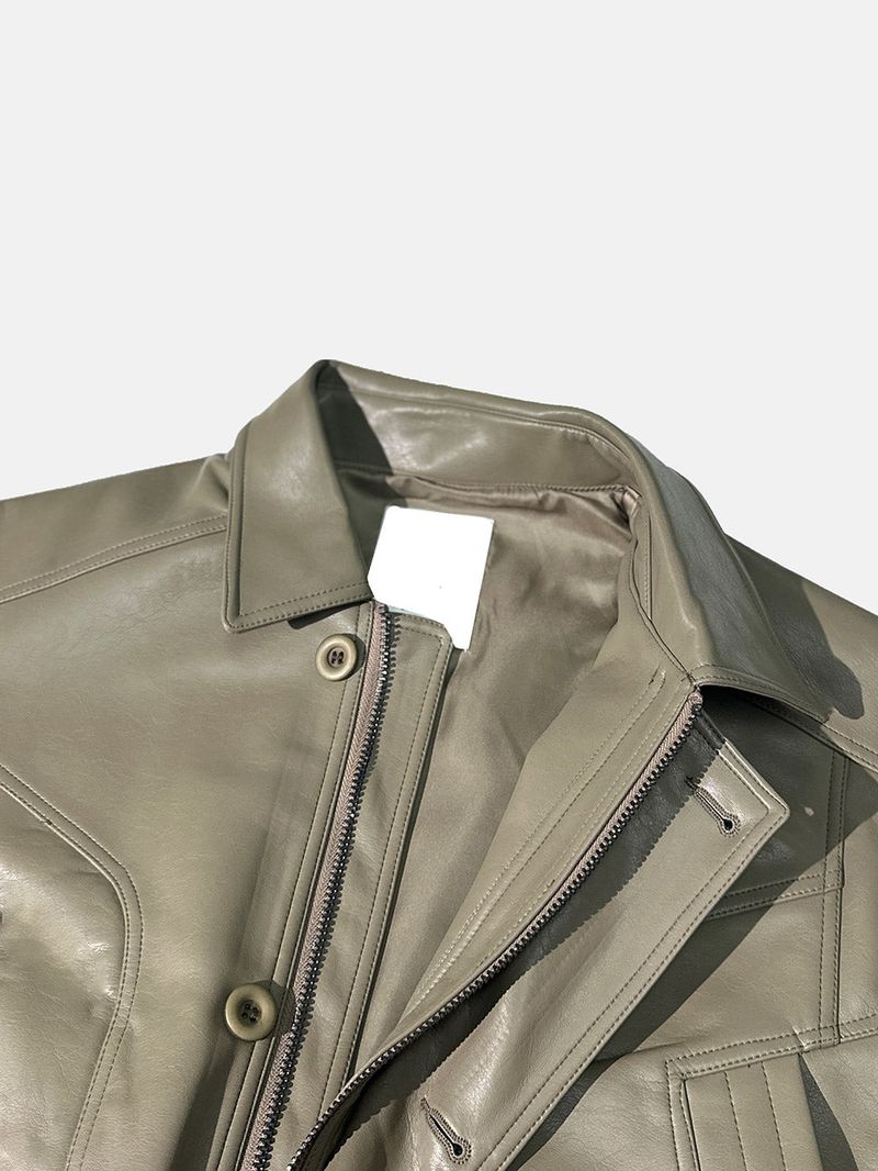 ASCLO Superior Leather Jacket (3color)