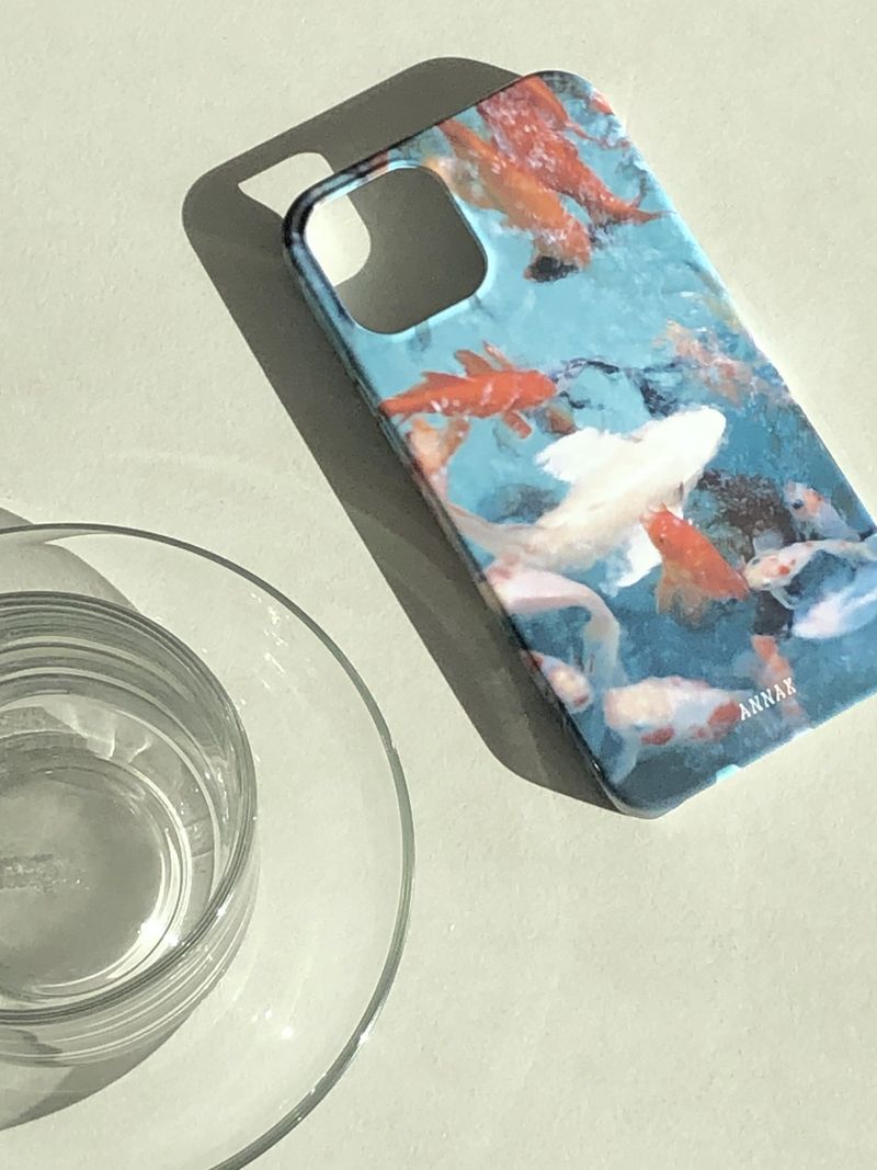 [summer splash koi goldfish hard case]