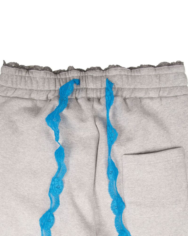 LACE SWEATPANTS GREY