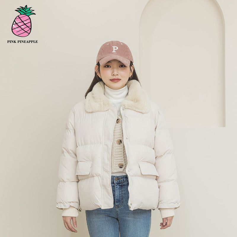 FUR COLLAR AIR PADDING