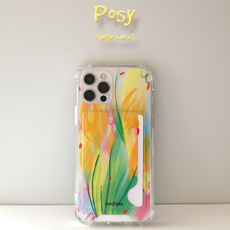 [MADE] Posy card case (jelly hard)