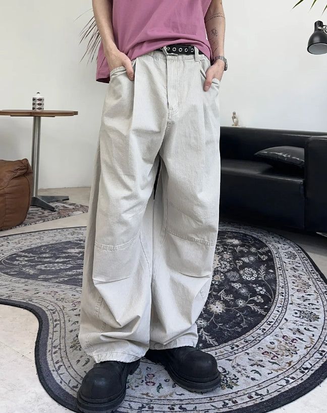 SATIIIZ（サティーズ）の「ルペンピンタックワイドコットンパンツ（パンツ）」