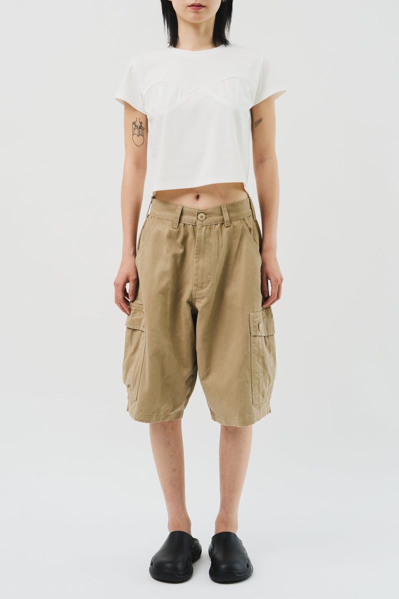 (W) Bella Cargo Shorts (2color)