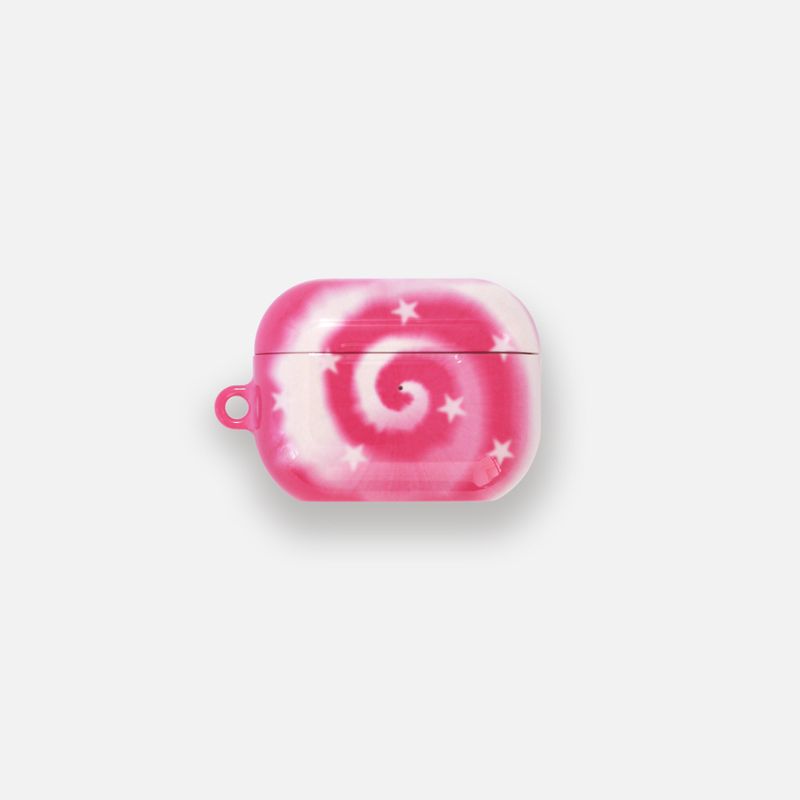 sunvase service(サンベースサービス)の「HYPNOTIC STAR CASE_PINK (airpods)(Smartphone Accessories)」