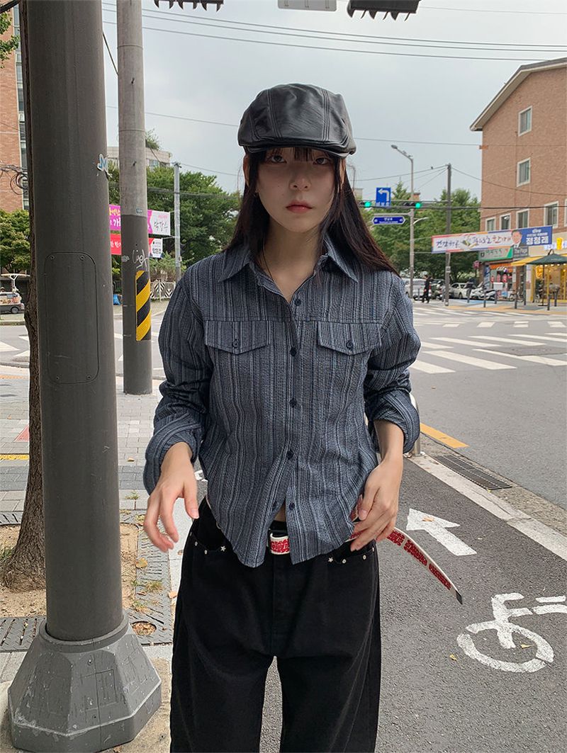 VINTAGE STRIPE SHIRT (3C)